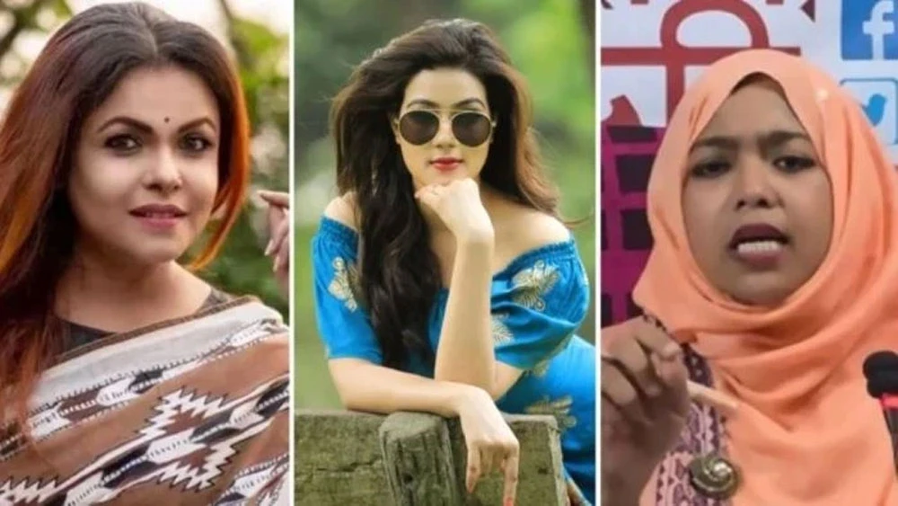 জুলাই আন্দোলন নিয়ে মন্তব্য: শাওন-মাহিসহ ৩ জনের বিরুদ্ধে অভিযোগ